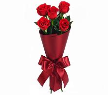 Букет 5 Красных роз Эдлесс Лав в Дурнихе