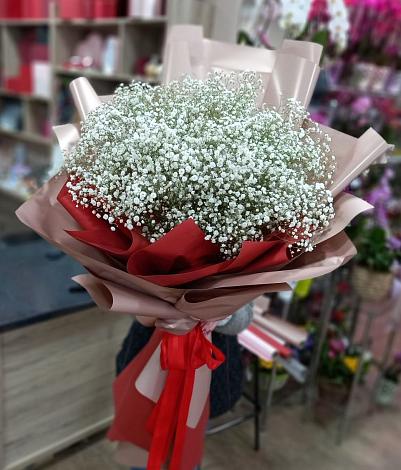 Букет цветов из: Гипсофила в Дурнихе