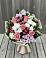 Букет цветов из: Альстромерии, Гвоздики, Розы и Хризантемы в Дурнихе