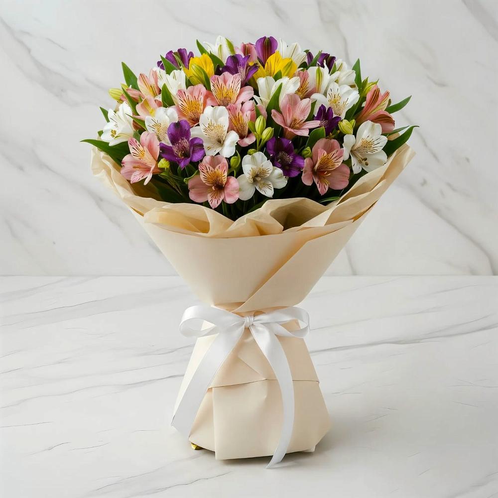 Букет цветов из: Альстромерии в Дурнихе