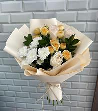 Букет цветов из:  Розы и Хризантемы в Дурнихе