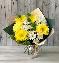Букет цветов из:  Хризантемы #REPLACE_PRED# Дурнихе