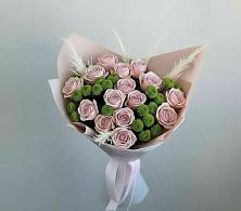 Букет цветов из:  Розы и Хризантемы #REPLACE_PRED# Дурнихе