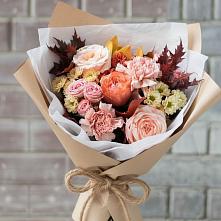 Букет цветов из:  Гвоздики, Хризантемы и Розы #REPLACE_PRED# Дурнихе