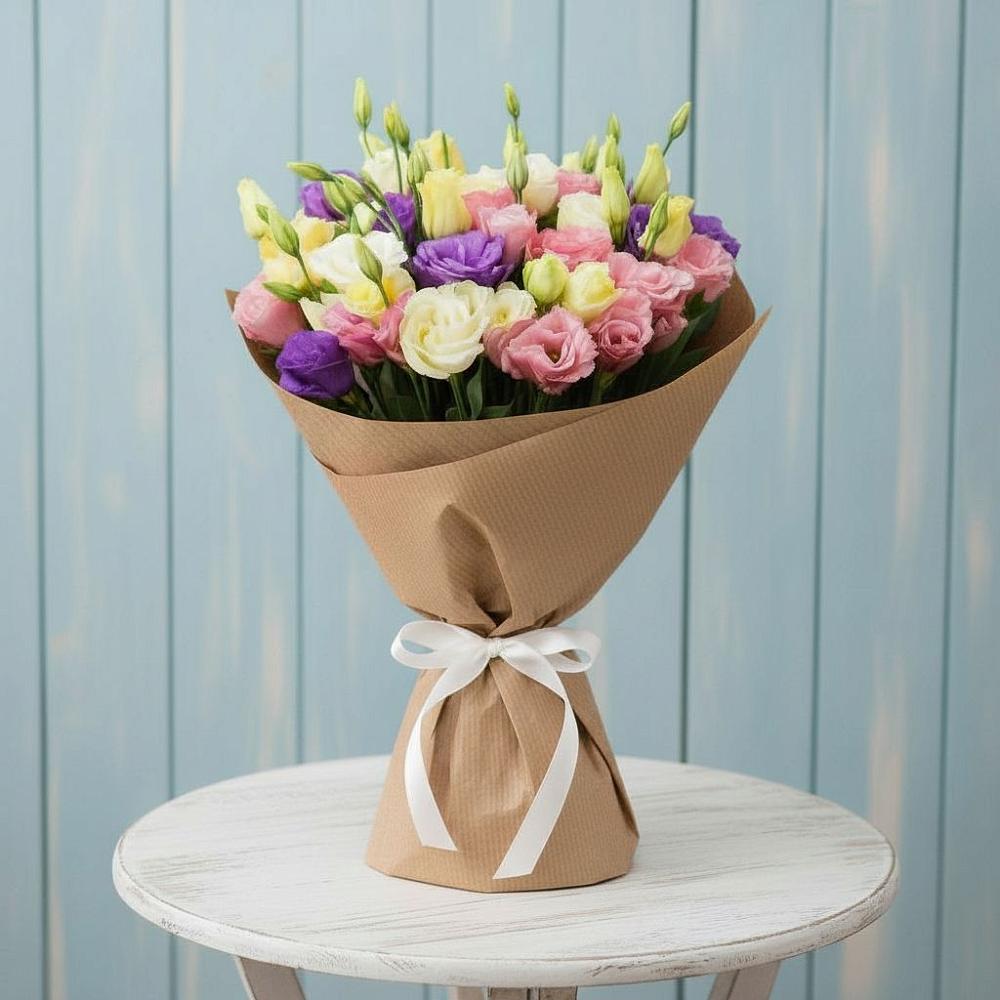 Букет цветов из: Лизиантусы в Дурнихе