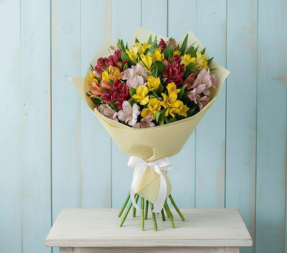 Букет цветов из: Альстромерии в Дурнихе